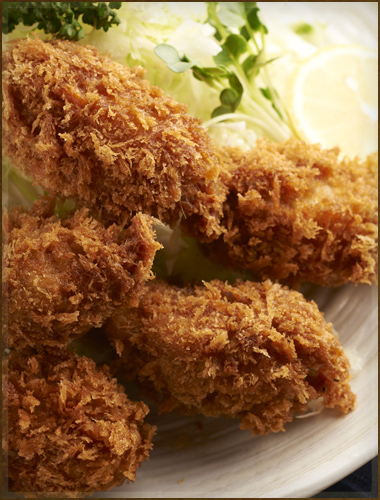牡蠣フライ定食